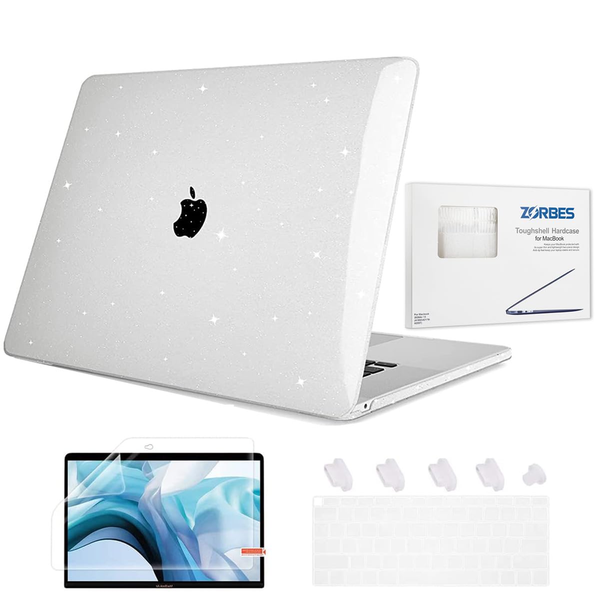 Verilux Laptop Cover Case 13.3 inch for MacBook Air M1,Compatible with 2020 MacBook Air M1 A2337,A2179,Hard Case Waterproof Protector,Keyboard Cover,Screen Protector,Dust Plug Verilux Laptop Cover Case 13.3 inch for MacBook Air M1,Compatible with 2020 MacBook Air M1 A2337,A2179,Hard Case Waterproof Protector,Keyboard Cover,Screen Protector,Dust Plug